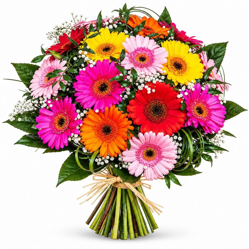 Coloured mini Gerberas